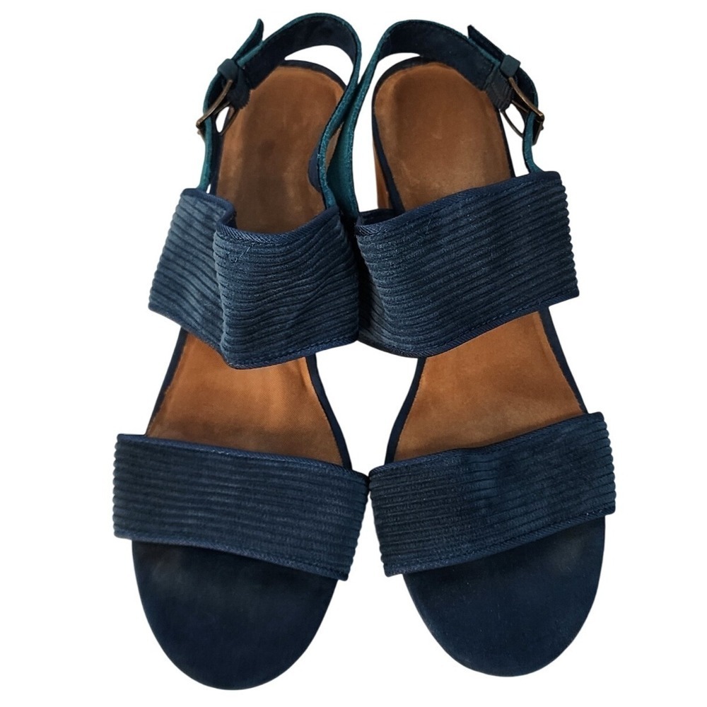Toms Women's Blue Strappy Sandals
